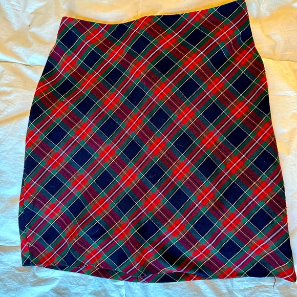 Plaid vintage mini-skirt 🤓💋 - Picture 1 of 2